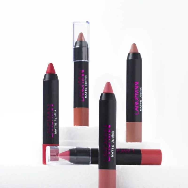 langmanni 12-Pieces Matte Lipstick