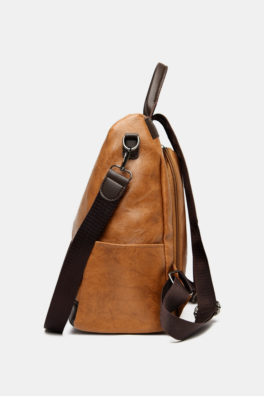 PU Leather Backpack Bag